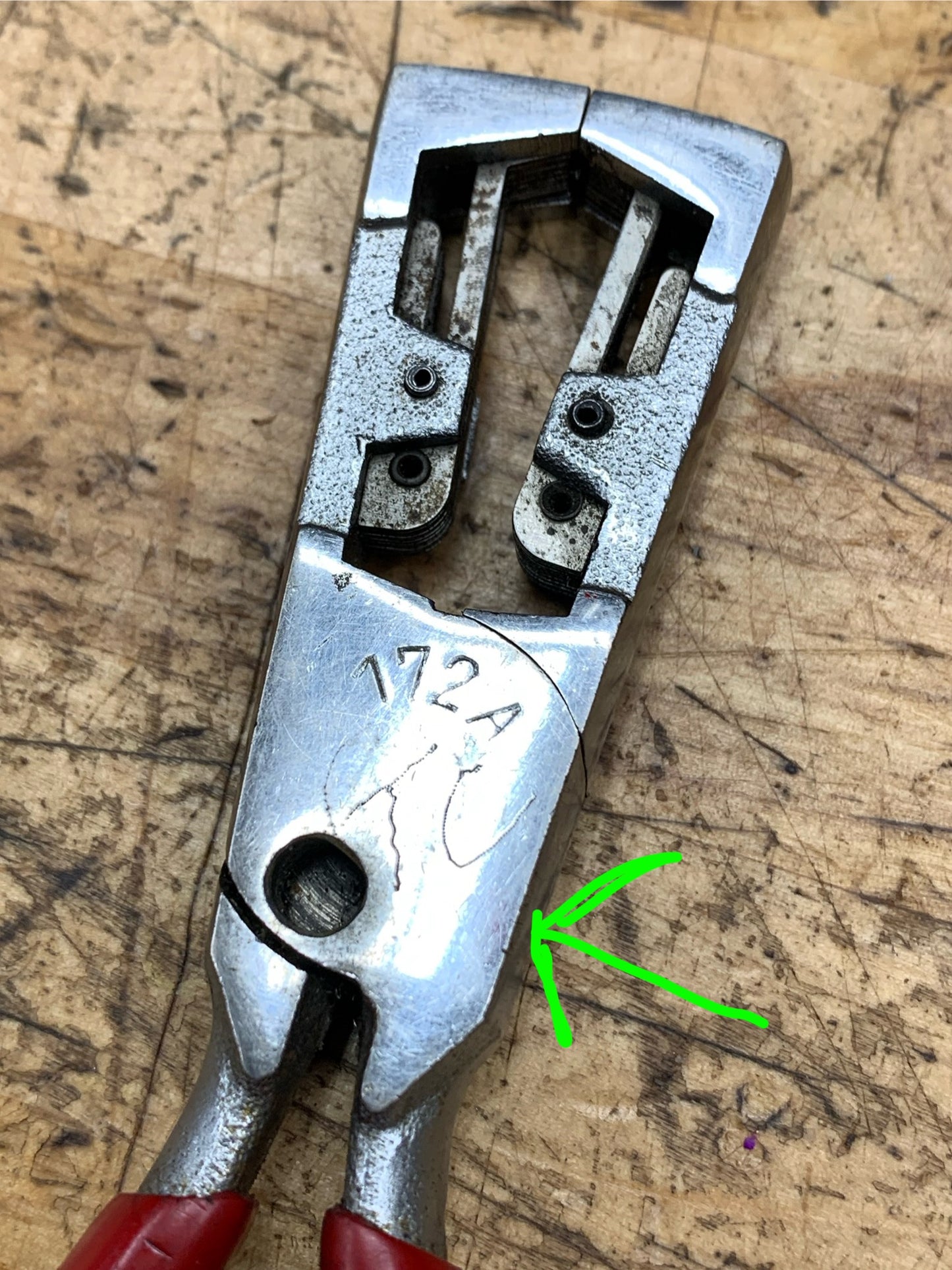 Mac Tools Wire Stripping Pliers Vintage 172A