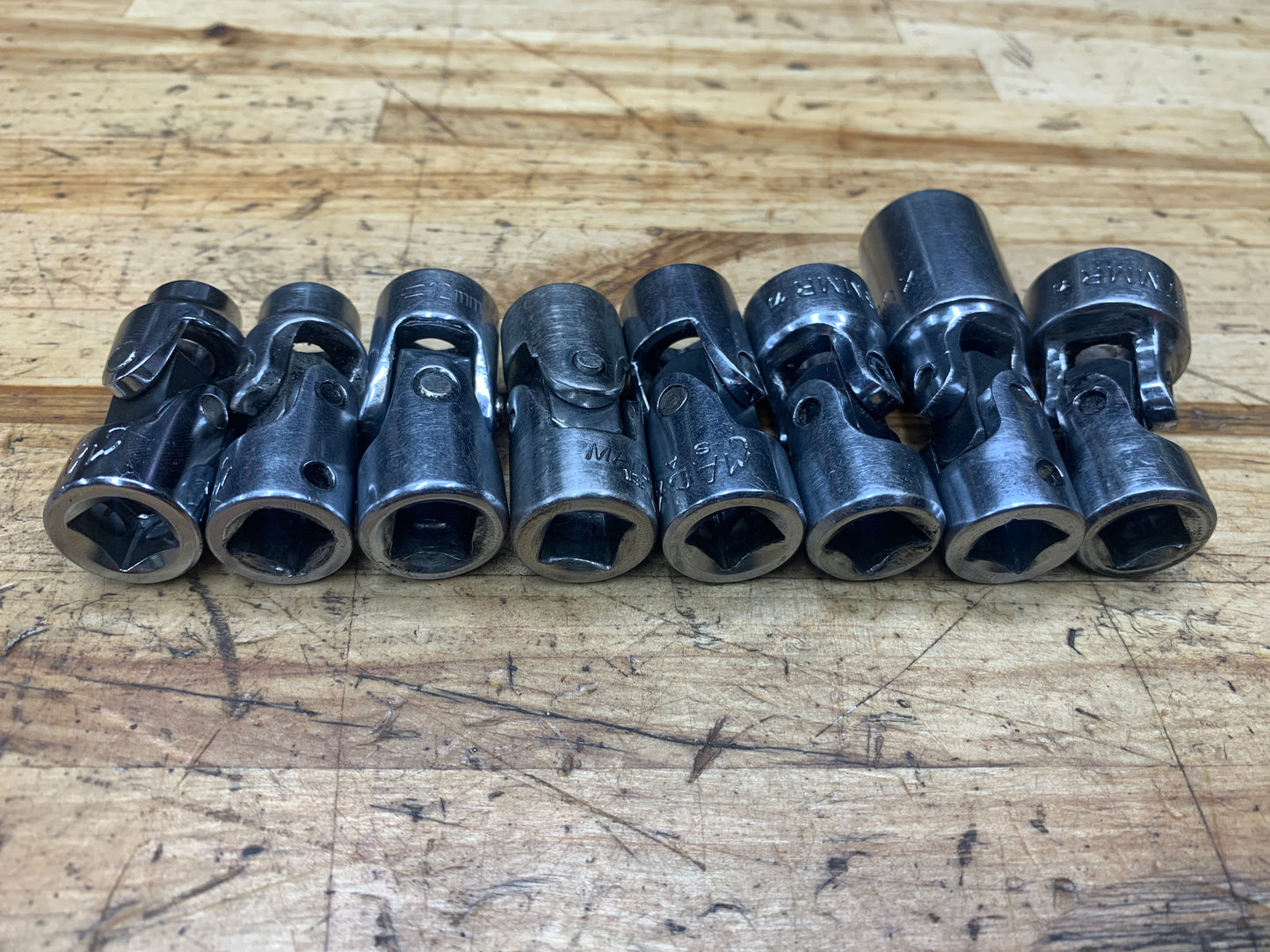 Mac* 3/8" Metric Swivel Universal Socket Set 8pc USA