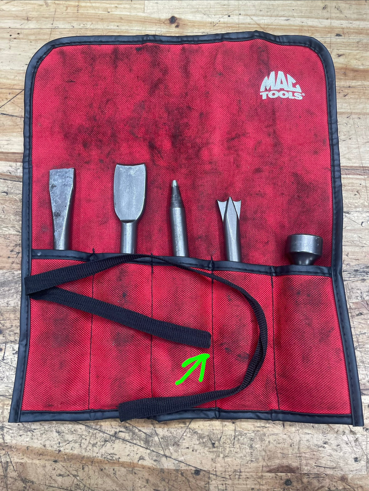 Mac Tools Air Hammer Bit Set AHBK5P