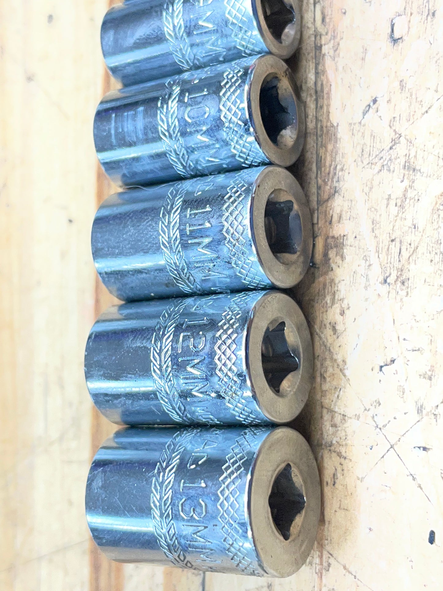 Mac 1/4” Metric Shallow Socket Set 5.5-13mm 9pc