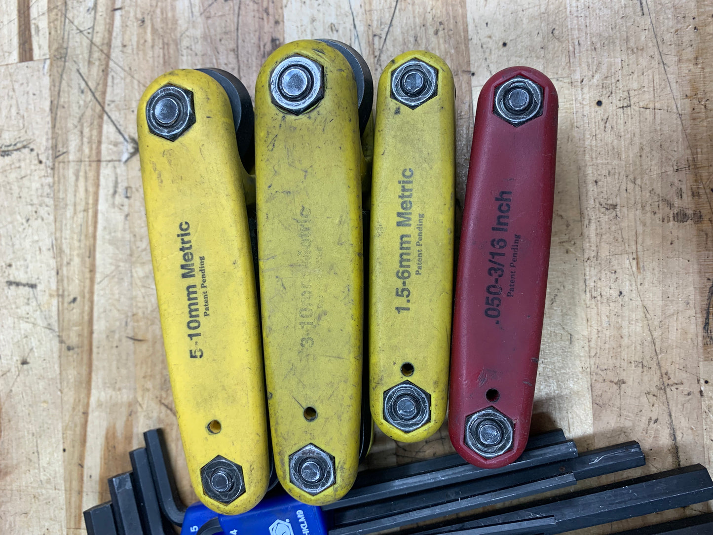 Mac Tools & Matco Hex Allen Key Bundle 5pc USA