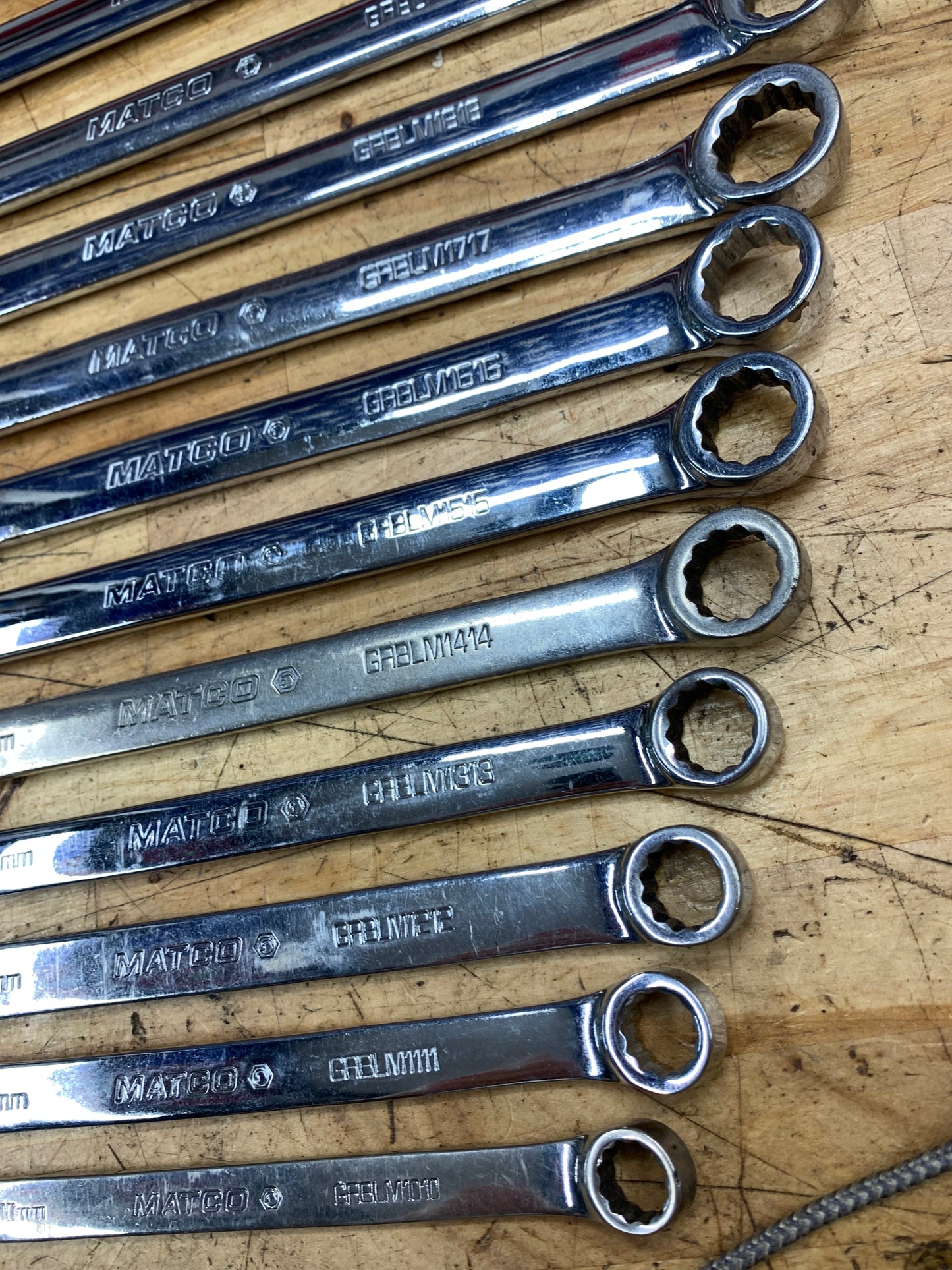 Matco Metric Ratcheting XL Box Wrench Set 14pc USA