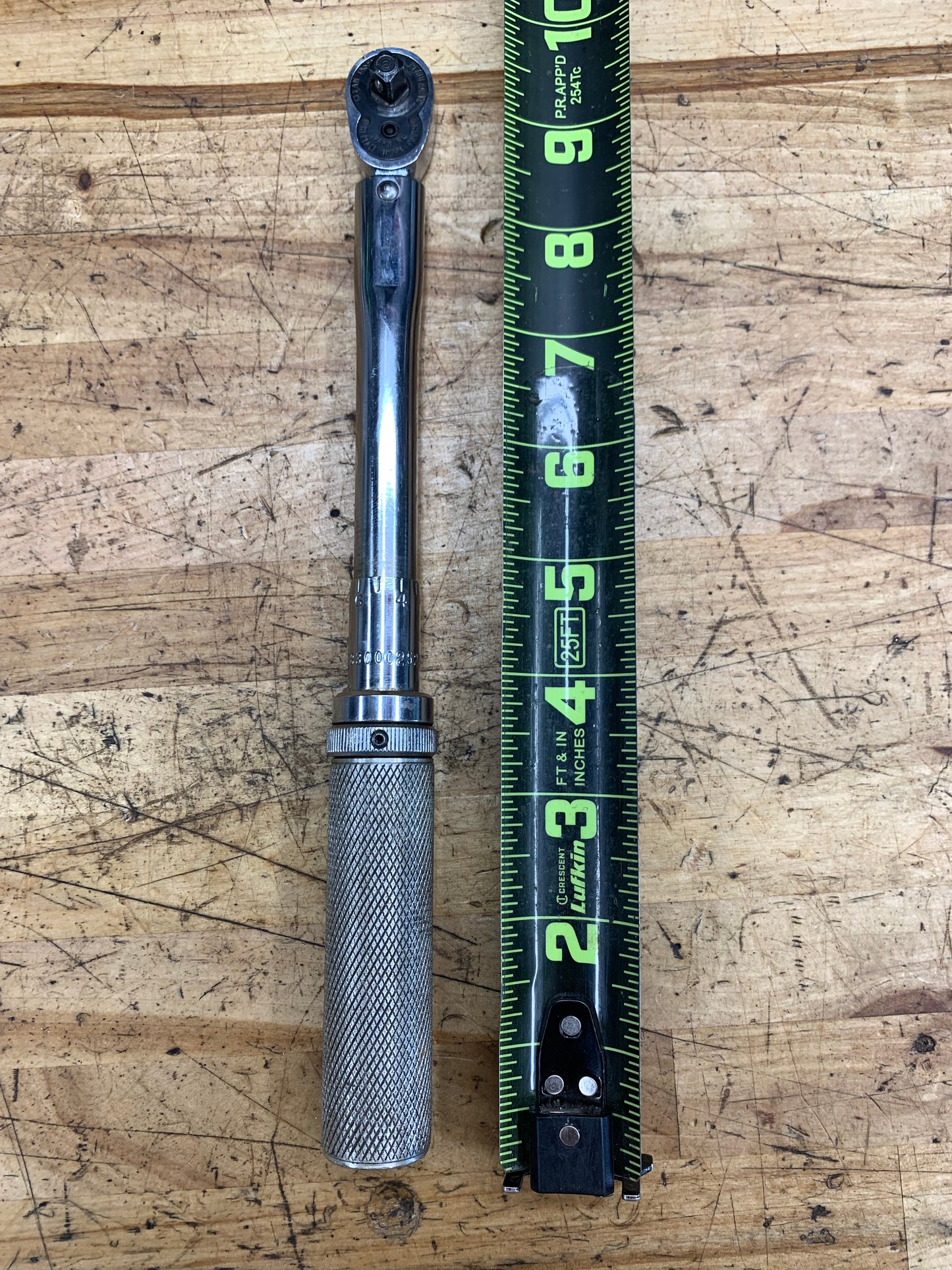 Snap On 1/4” Torque Wrench 30-200 in lb. USA QJR117C