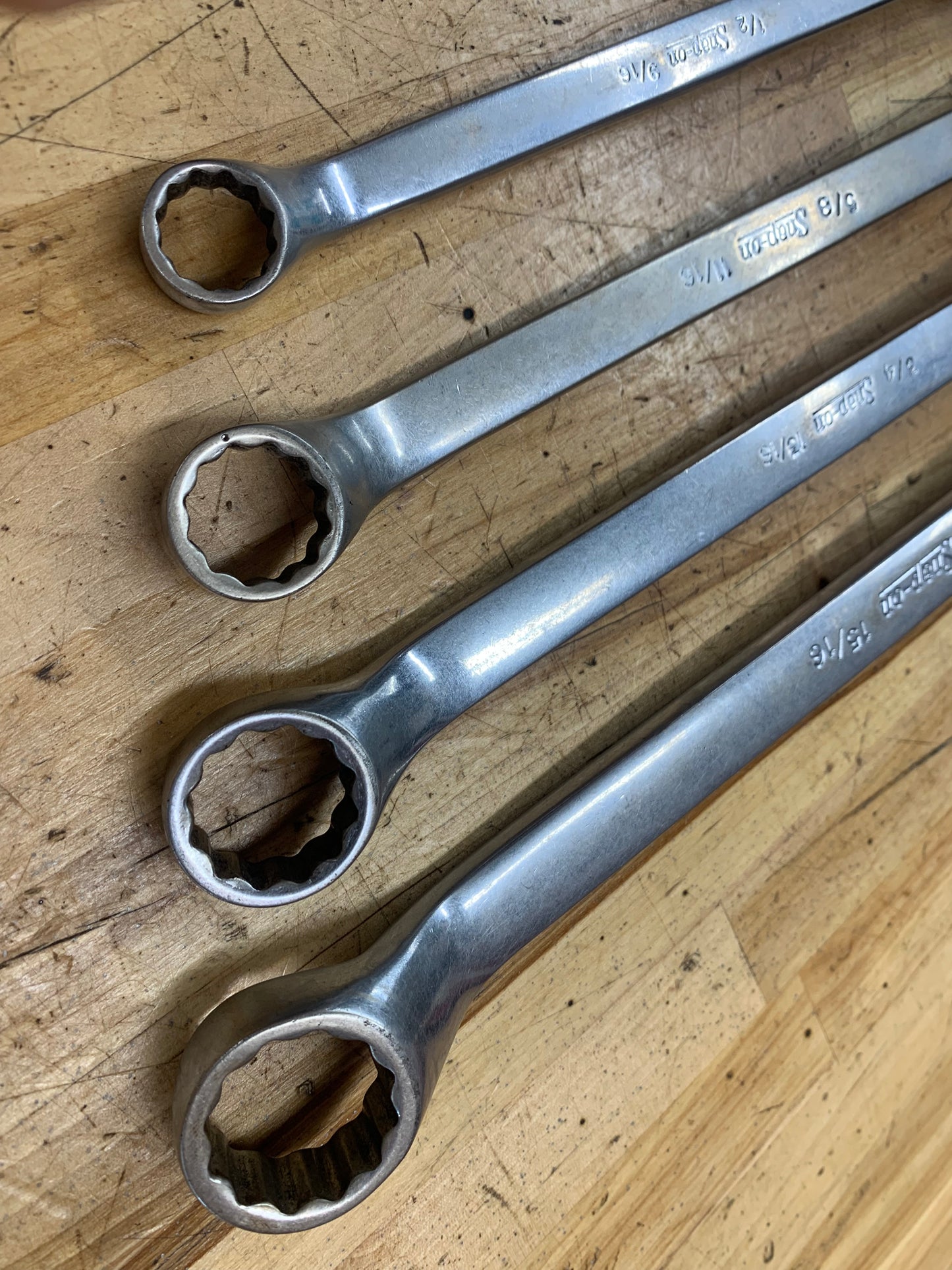 Snap On SAE Offset Box Wrench set 4pc