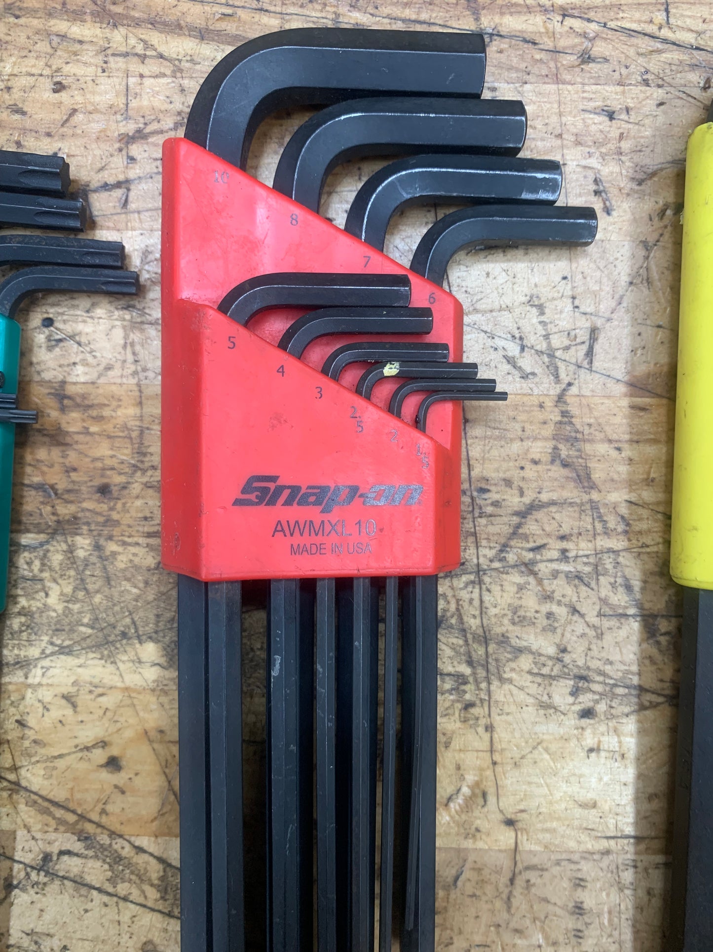 Snap On 3pc Hex Key Set: SAE, Metric, And Torx USA