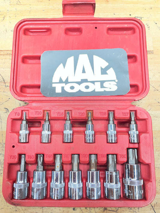 Mac Tools 13pc Torx Socket Set ST13B