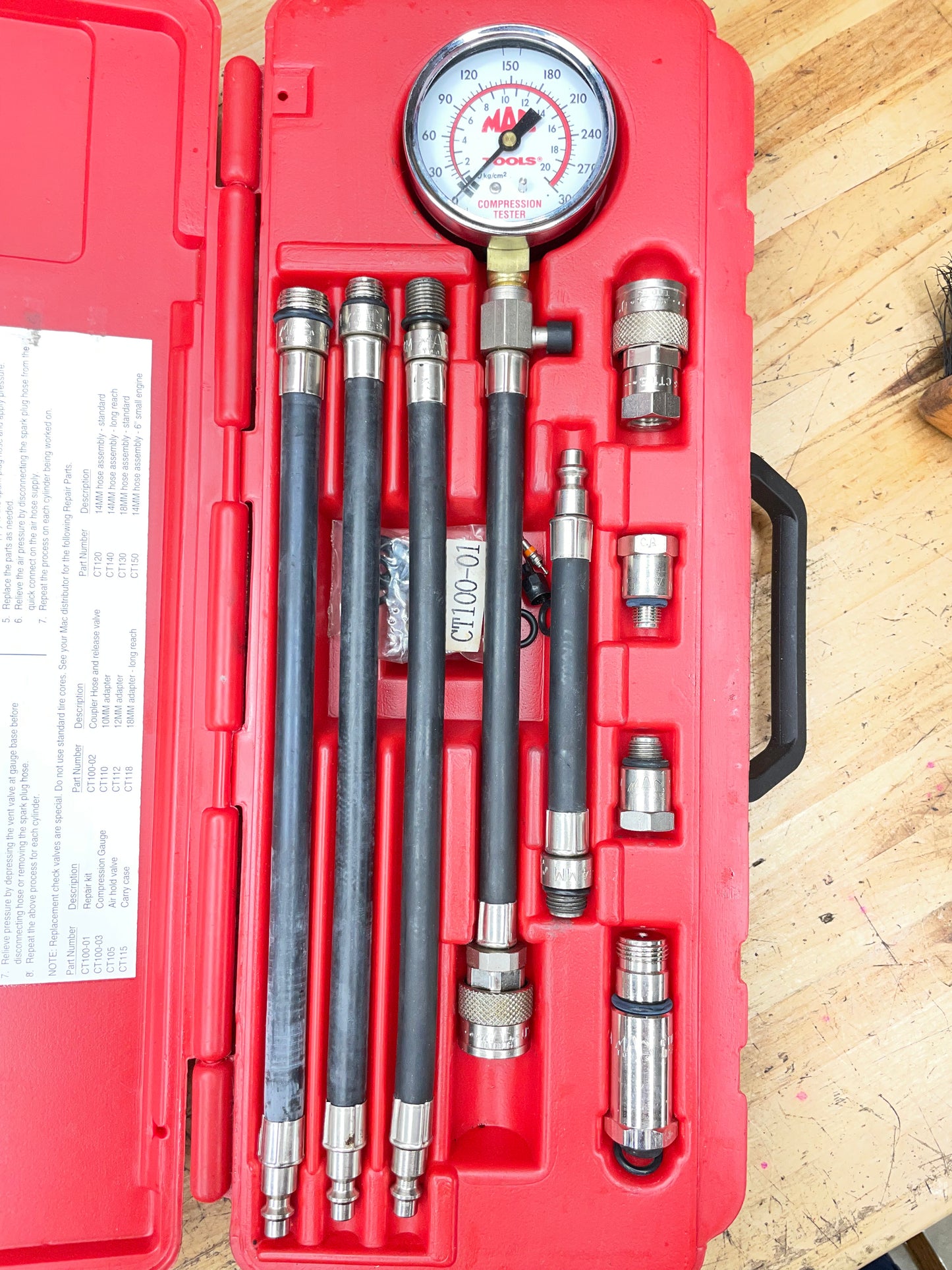 Mac Compression Gauge Set NICE