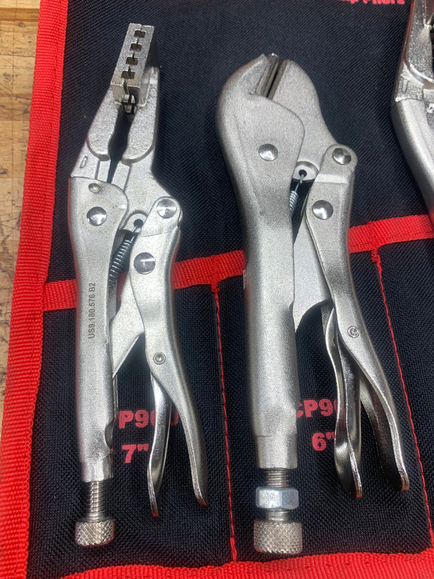 Mac 4pc Locking Hose Clamp Plier Set HC4SET