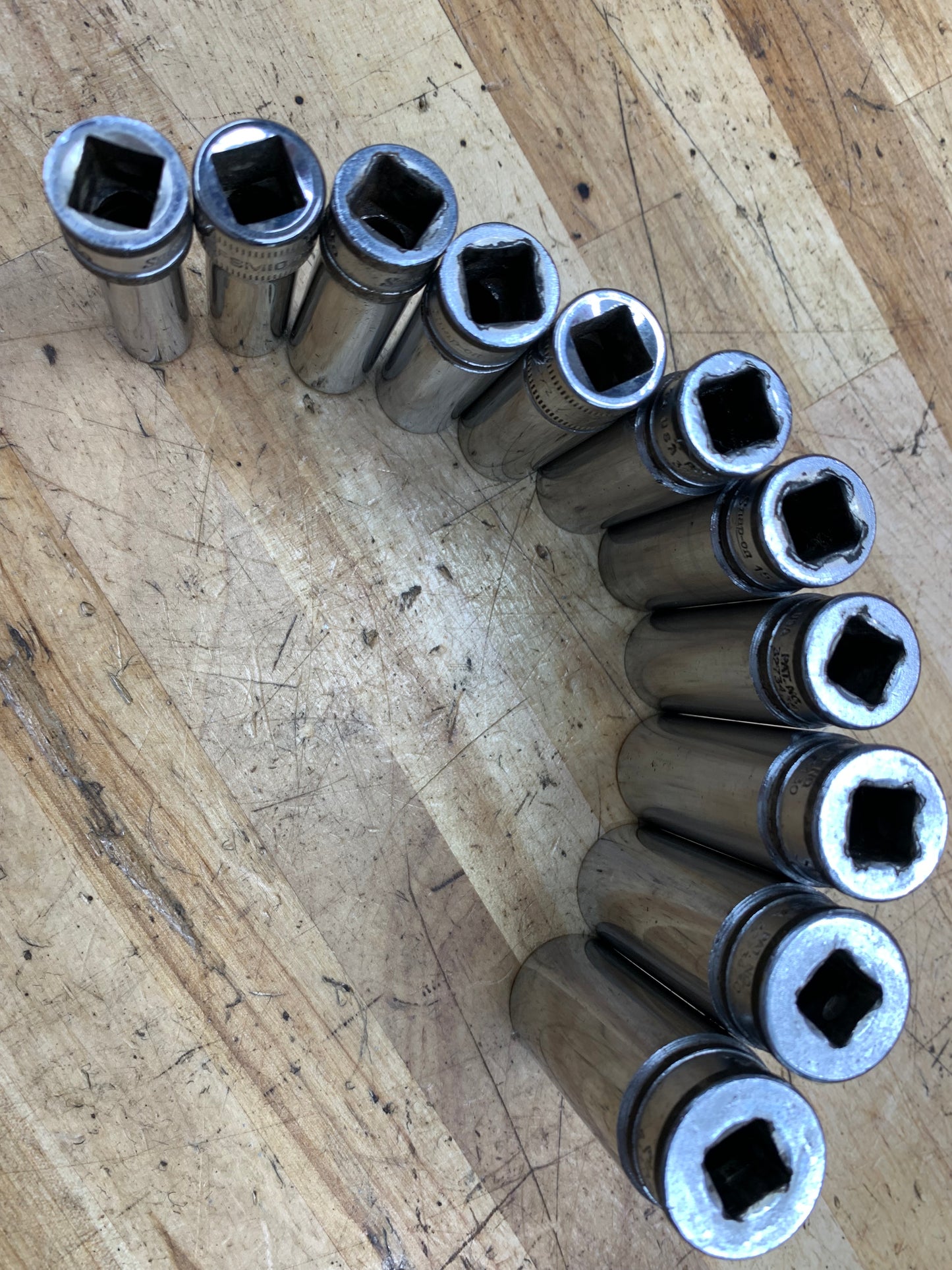 Snap On Metric 3/8” Deep Socket Set 11pc