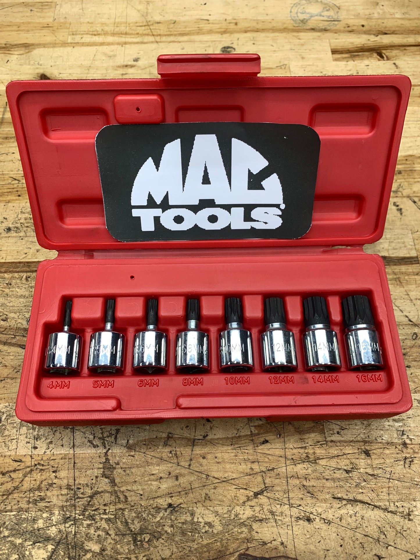 Mac Tools 12 Point Bit Socket Set 8pc SXMTS8B