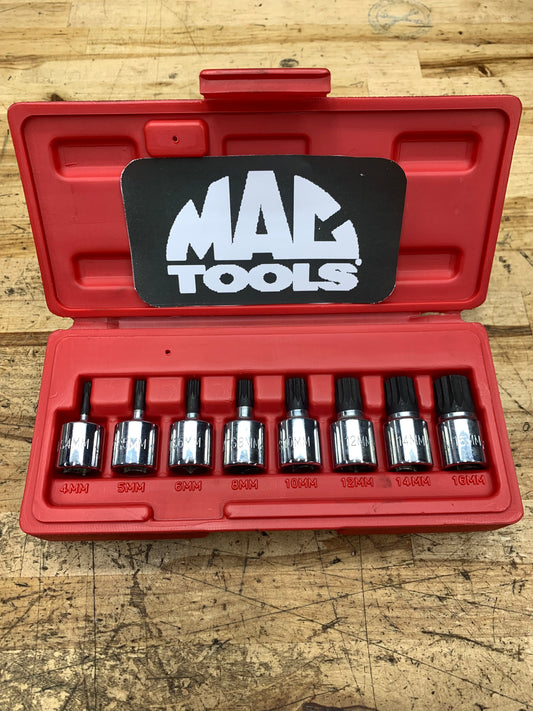 Mac Tools 12 Point Bit Socket Set 8pc SXMTS8B
