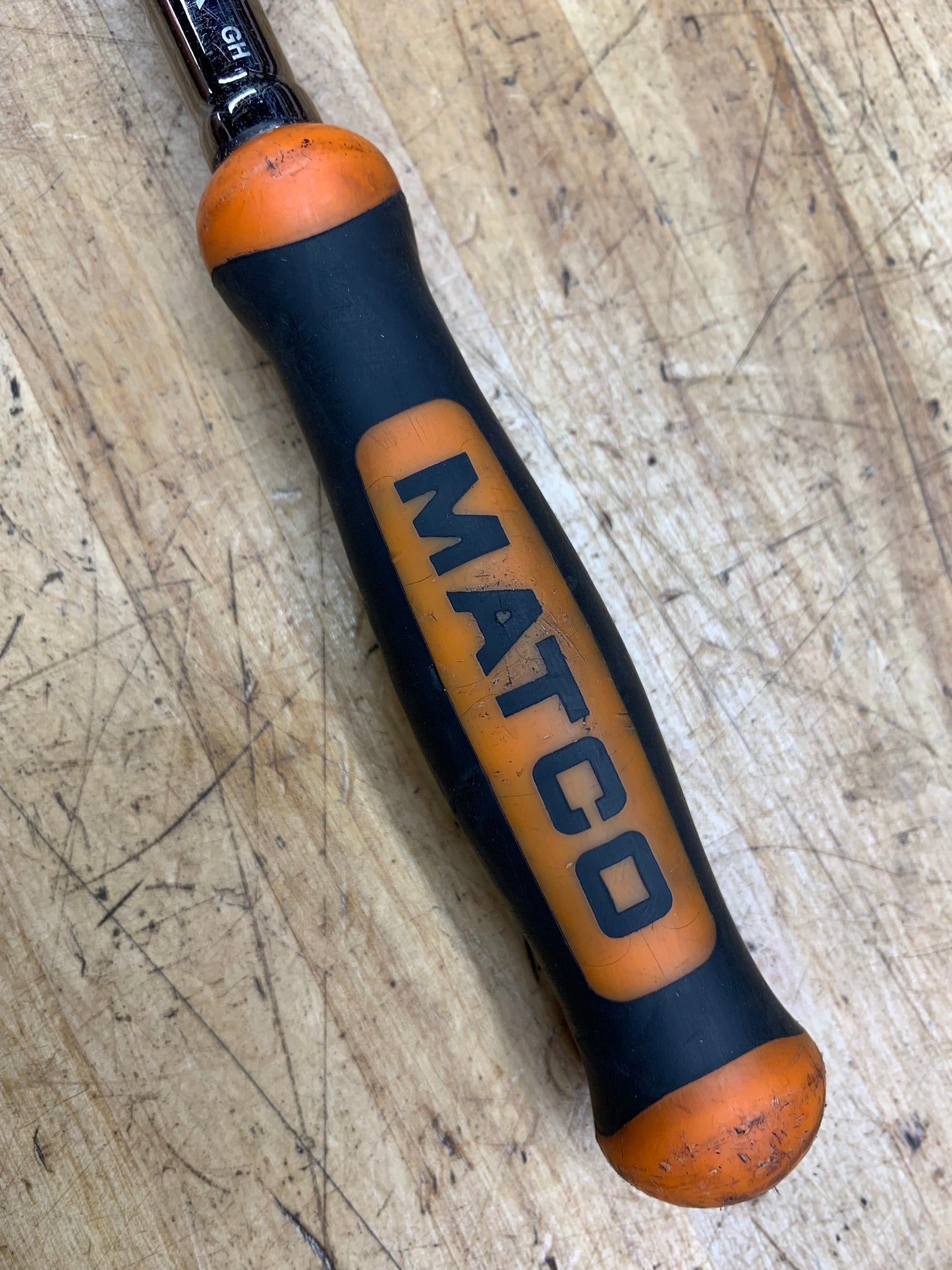 Matco 3/8" Locking Flex Head Ratchet 88 Fine Tooth Orange BFR128NLFx USA