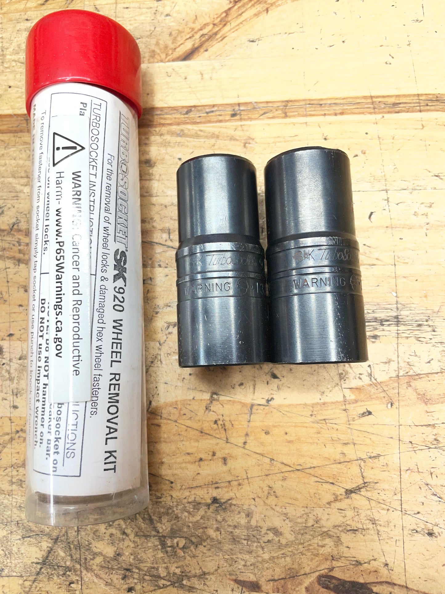 SK Wheel Flip Lug Extractor Socket Set TURBO SOCKET USA 920