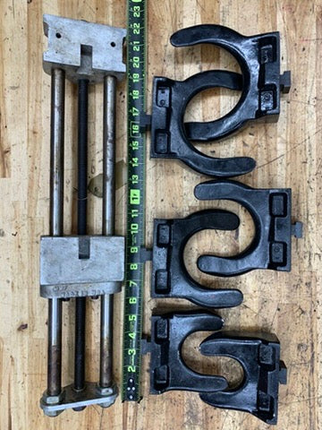 OTC SPX 7520 MacPherson Strut Spring Compressor THREE SHOE SETS USA