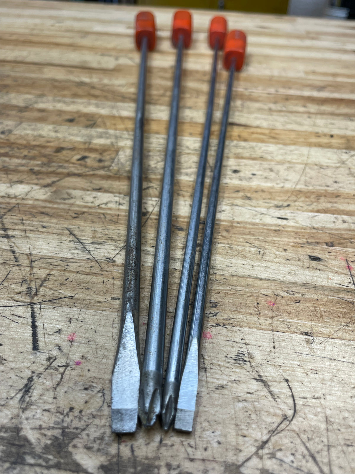 Mac Tools Long Screwdriver Set 4pc USA
