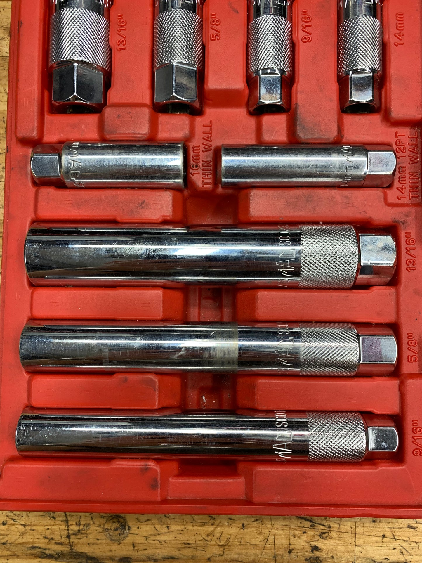 Mac Tools Master Spark Plug Socket Set SKP13