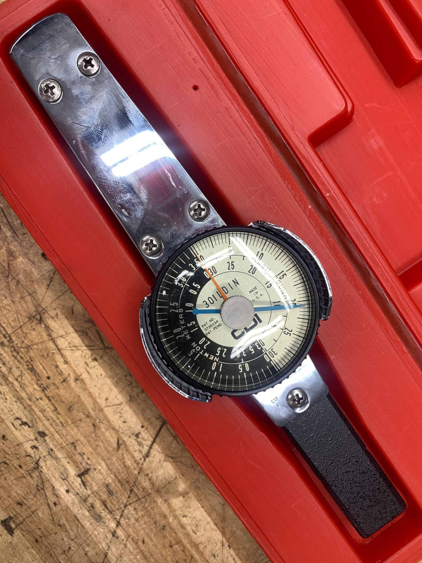 CDI 1/4" 0-30 in.lb. Dial Torque Wrench 301LDIN
