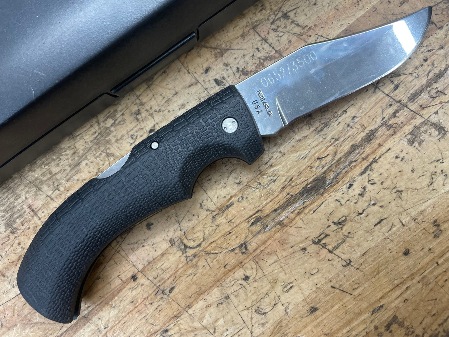 Vintage Gerber Mac Tools 54th Anniversary Commemorative Pocket Knife 1938-1992 Limited Edition #652/3500 w/ Case USA