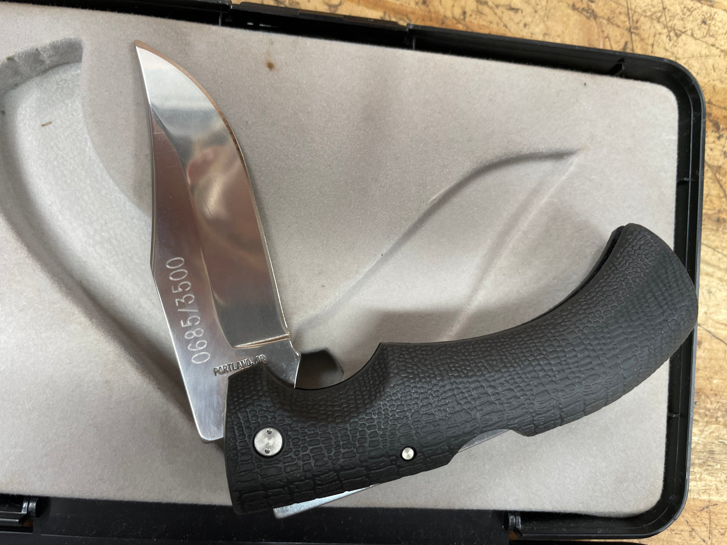 Vintage Gerber Mac Tools 54th Anniversary Commemorative Pocket Knife 1938-1992 Limited Edition #685/3500 w/ Case USA