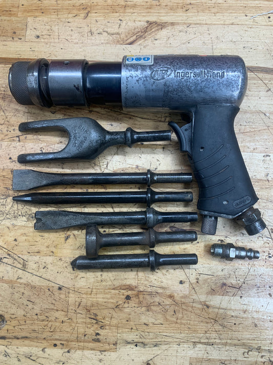 Ingersoll Rand Air Pneumatic Hammer Set With Bits 114GQC