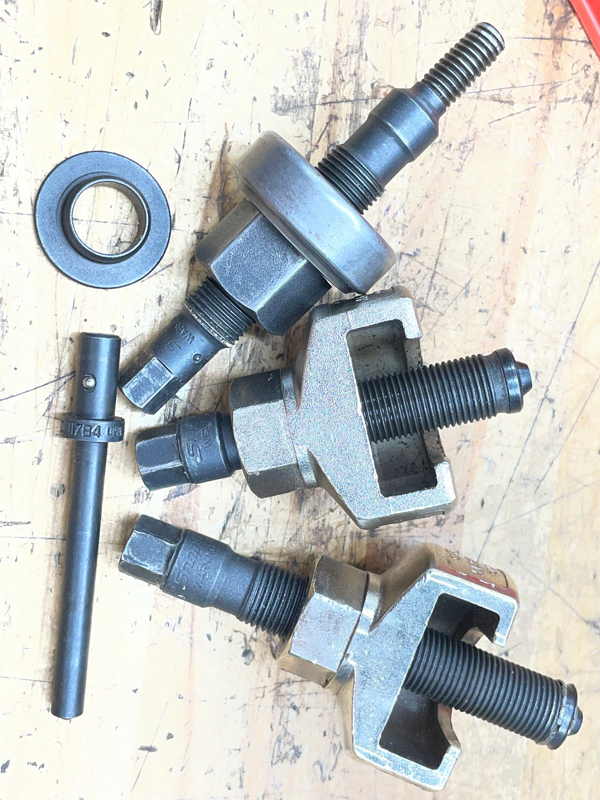 Snap On Power Steering Pulley Puller Installer Tray Set CJ3PSA