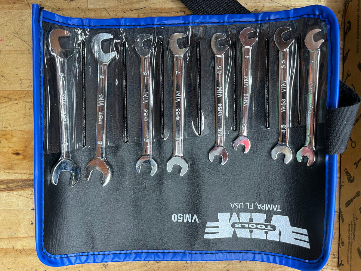 VIM Metric Ignition Wrench Set BRAND NEW 8pc VM50