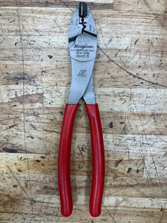 Snap On Wire Crimping Pliers USA 29ACF