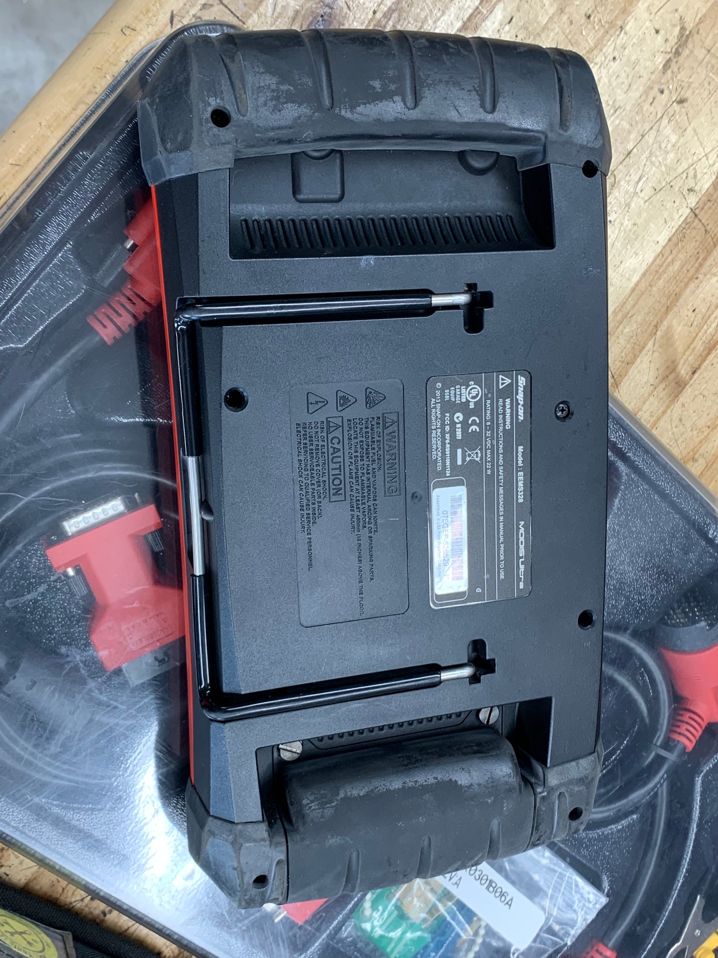 Snap On Modis Ultra Scan Tool OSCILLOSCOPE & European OBD Adapter Tray Set EEMS328
