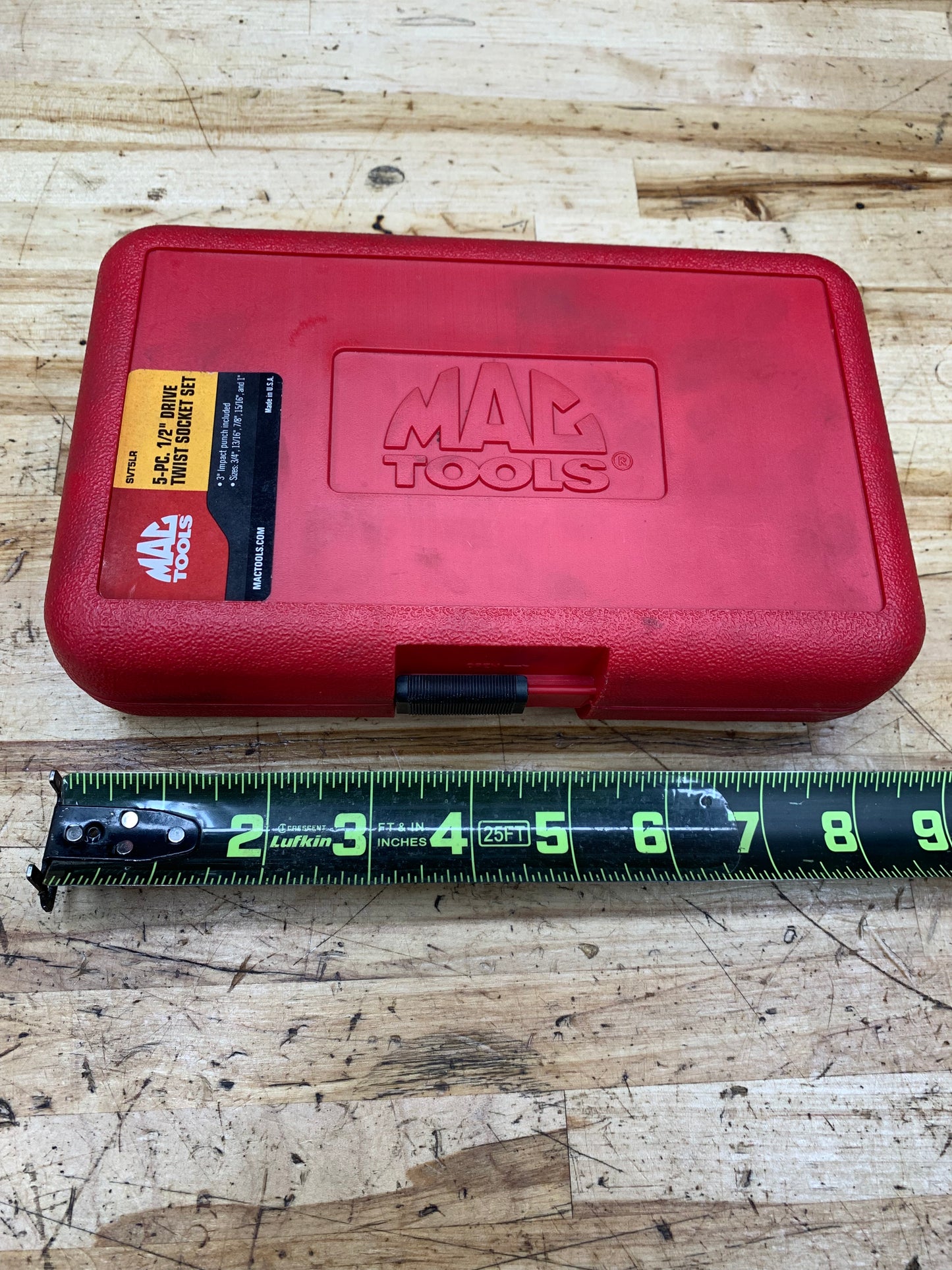 Mac Nut Extractor Twist Socket Set 5pc SVT5LR