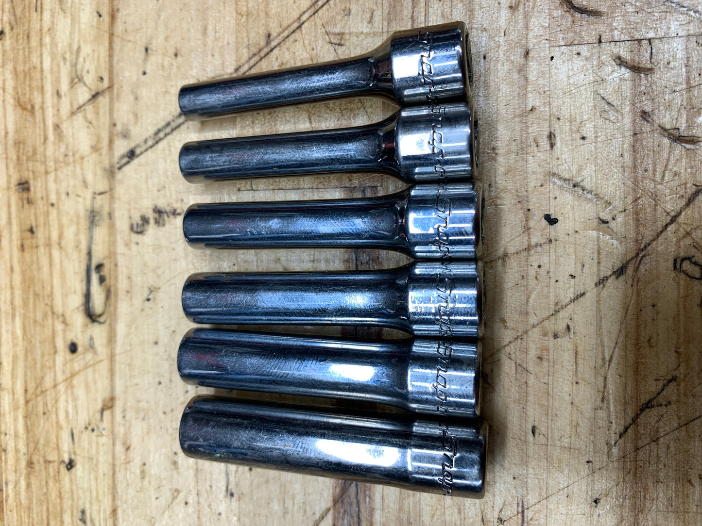 Snap On 1/4" E-Torx Deep Socket Set 6pc USA