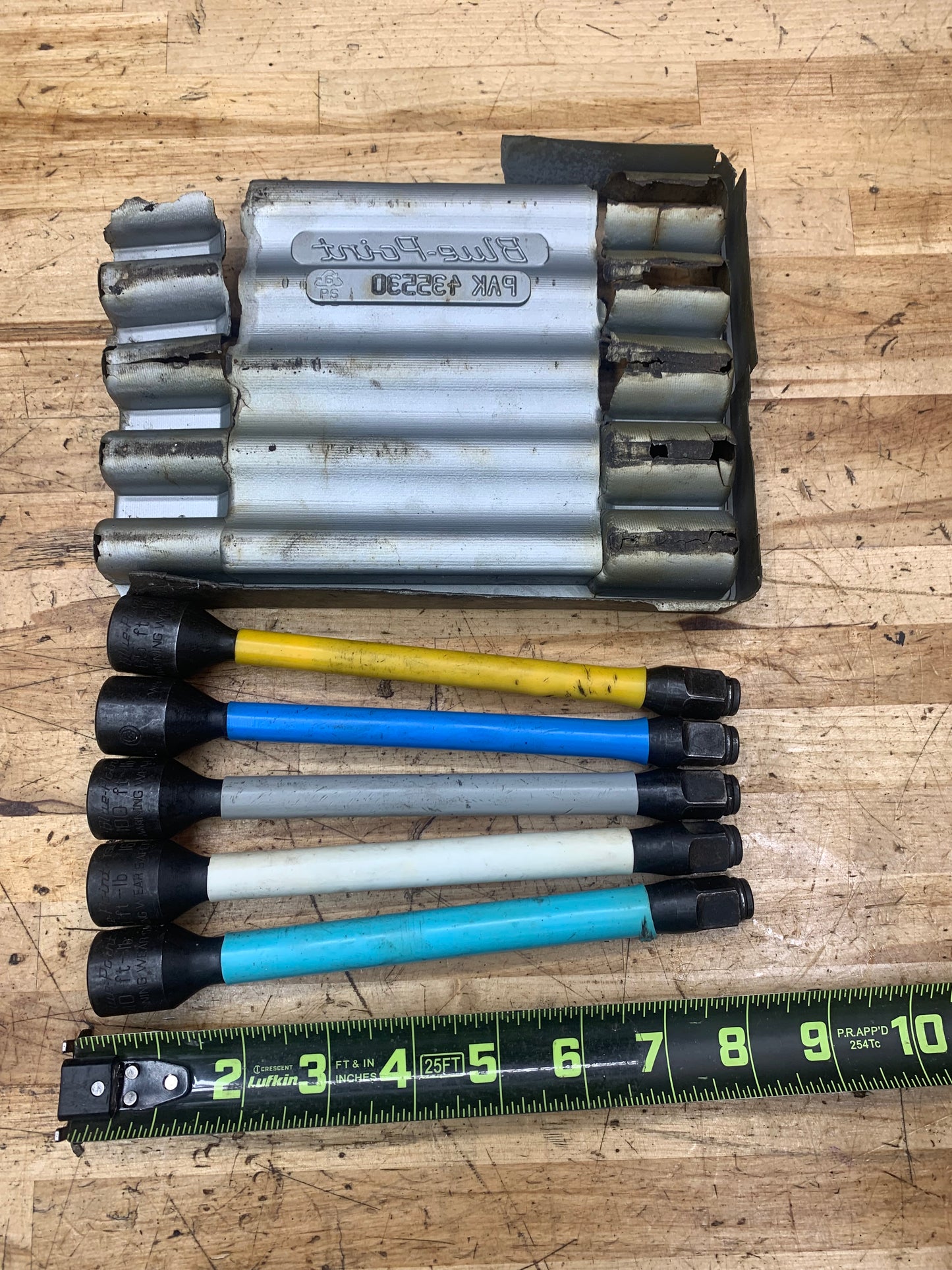 Blue Point 5pc Lug Nut Torque Stick Set 305TSKTA