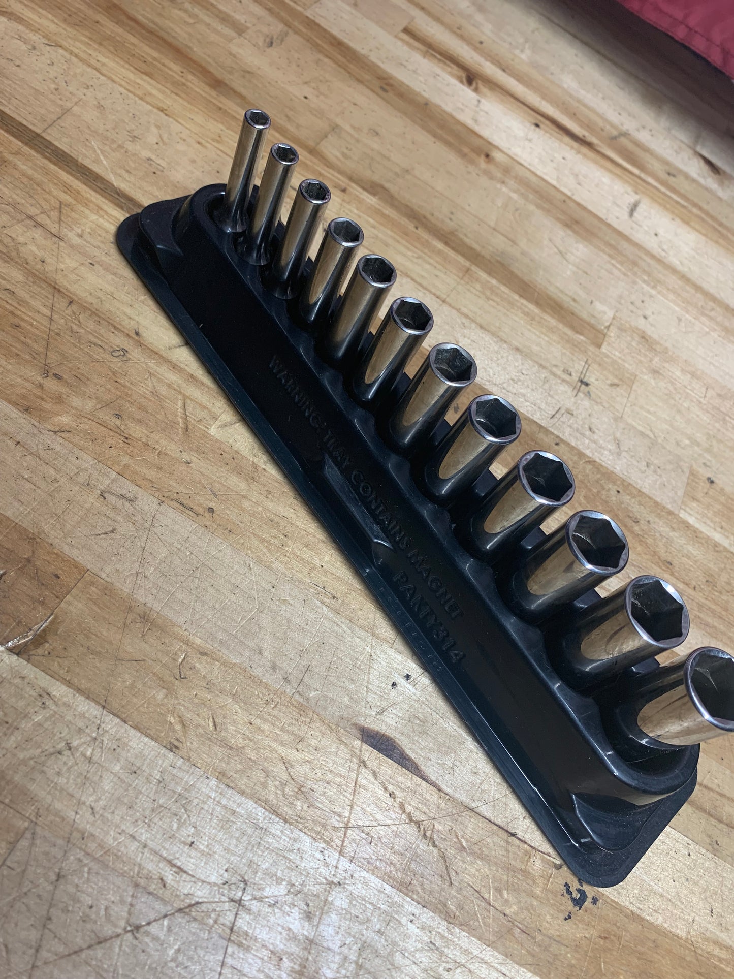 Snap On 1/4" Deep Socket set Metric.  111STMMDY