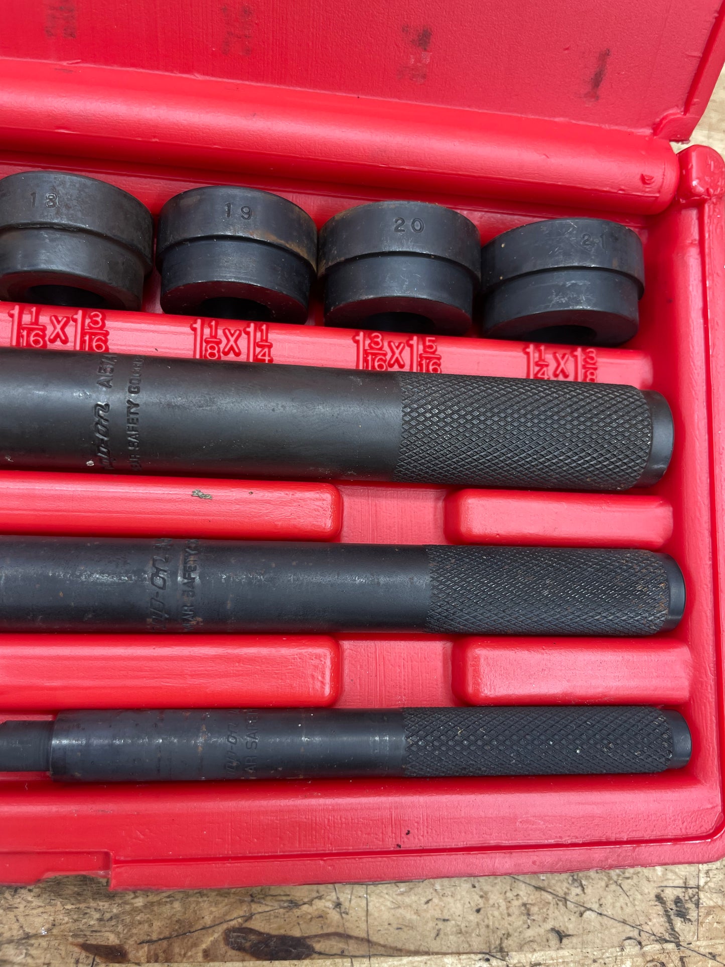 Snap On Bushing Driver Set USA A157C
