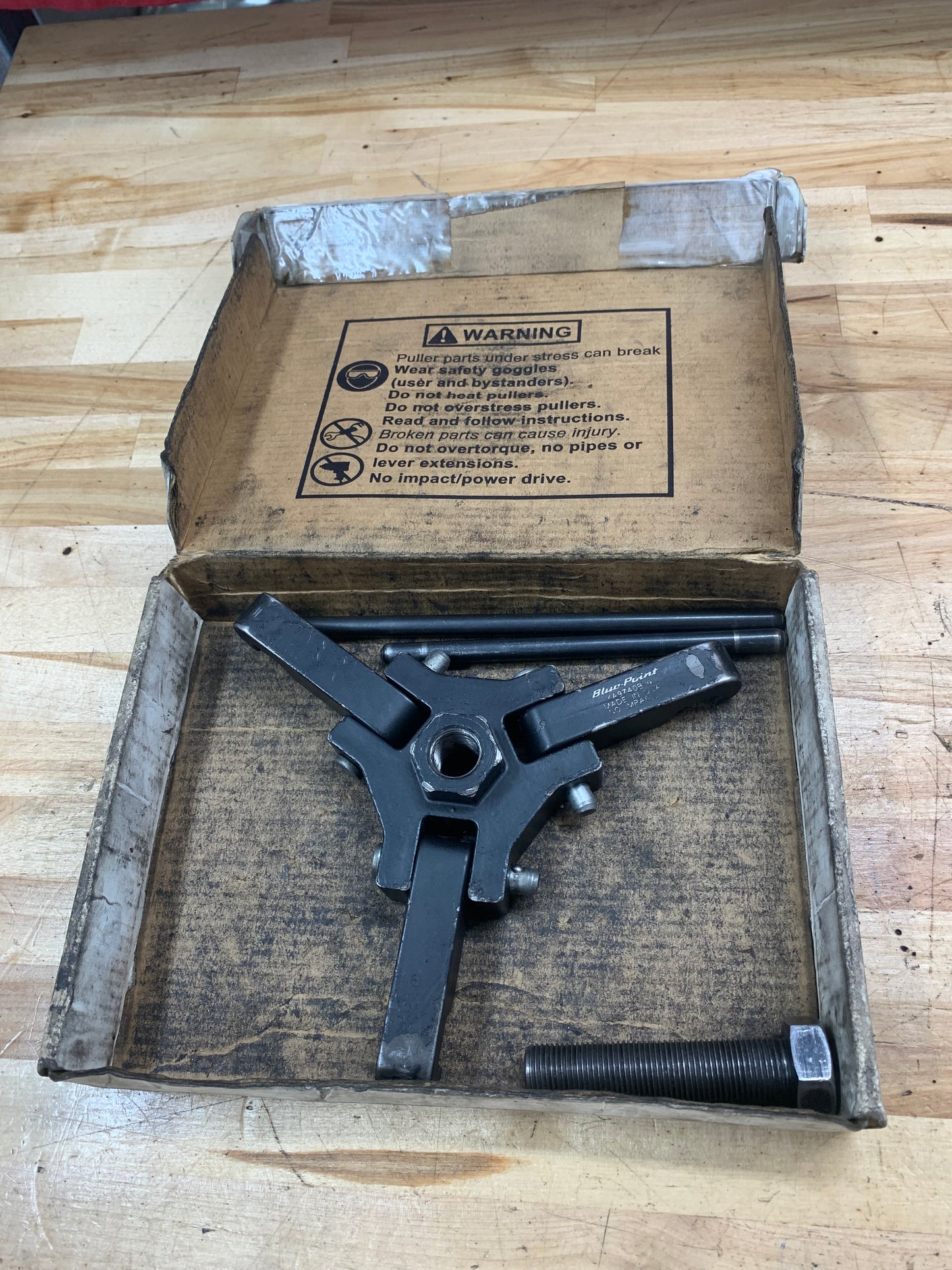 Blue Point harmonic balancer puller set YA9740B
