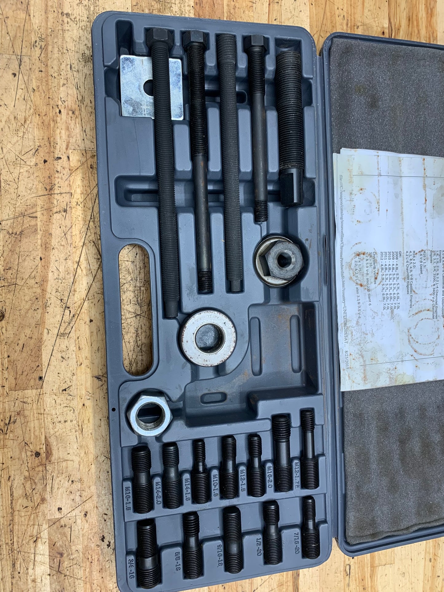 Blue Point Master Harmonic Balancer Puller & Pulley Set YA188MKT