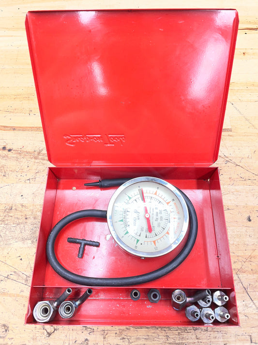 Snap On Vacuum Gauge/Fuel Pressure Gauge USA KRA128