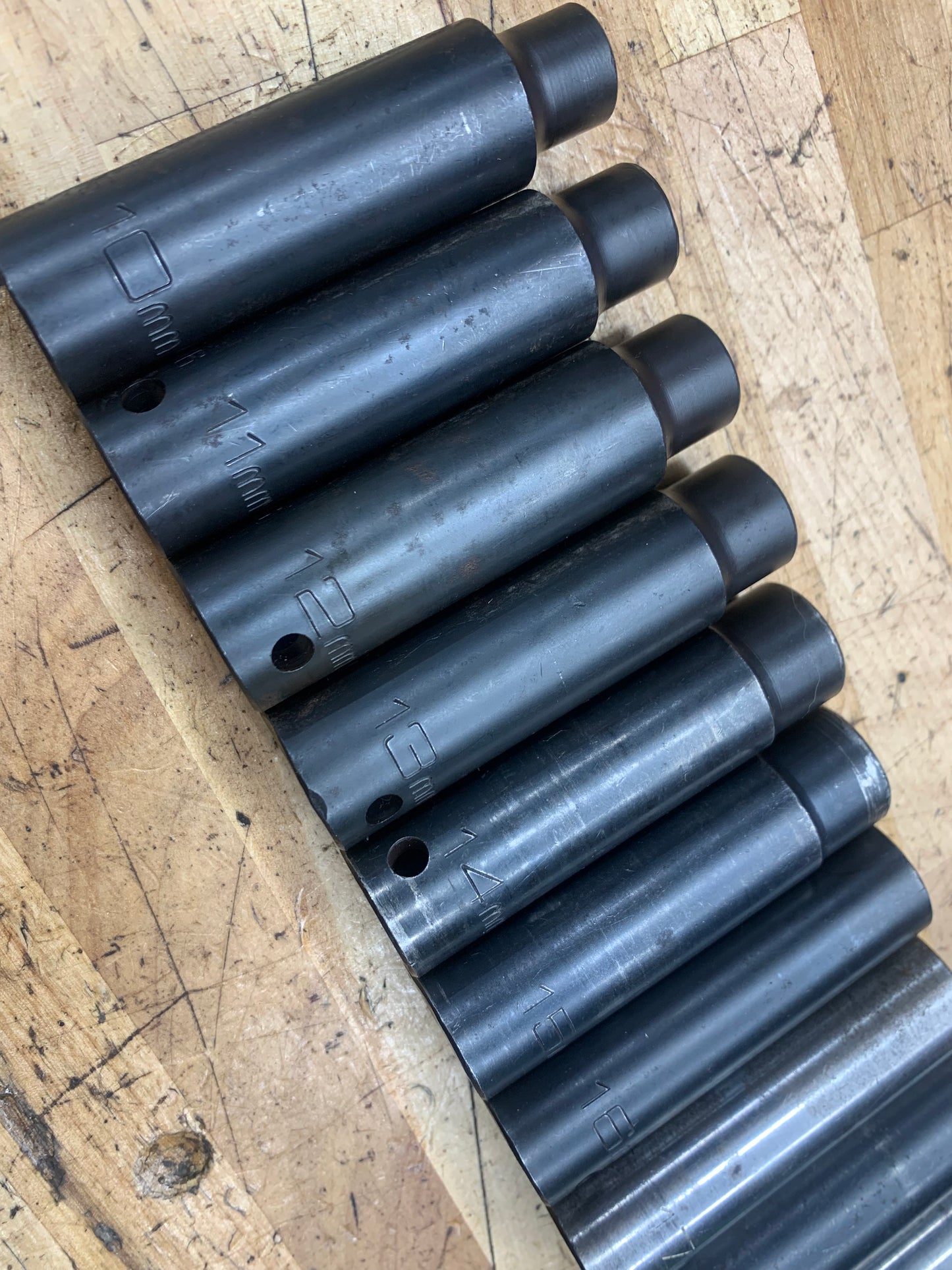 Matco 1/2” Metric Deep Impact Socket Set 11pc 10-21mm