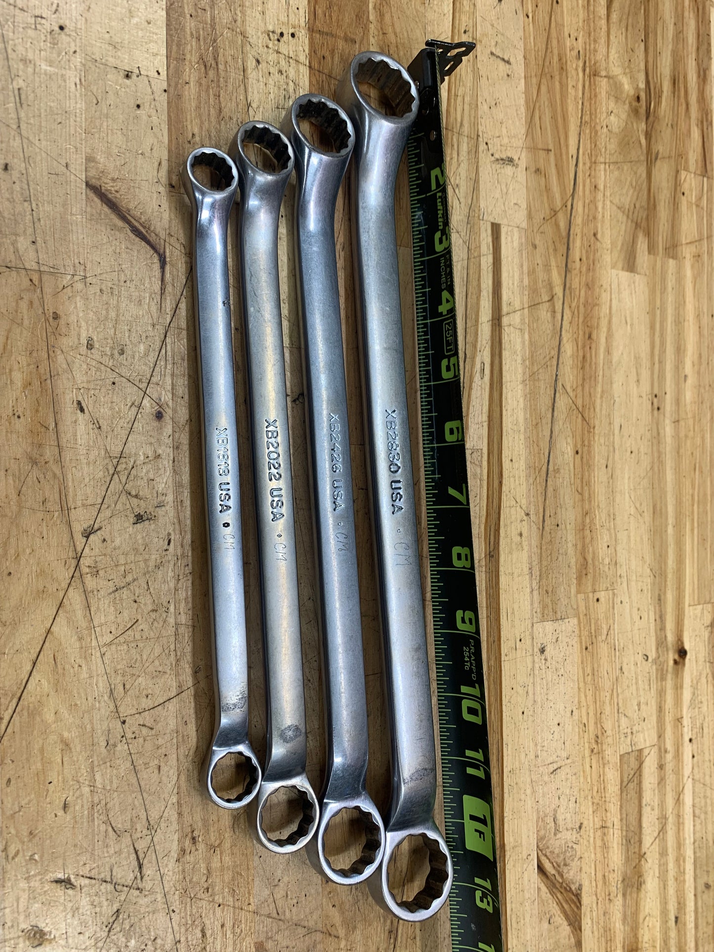 Snap On SAE Offset Box Wrench set 4pc