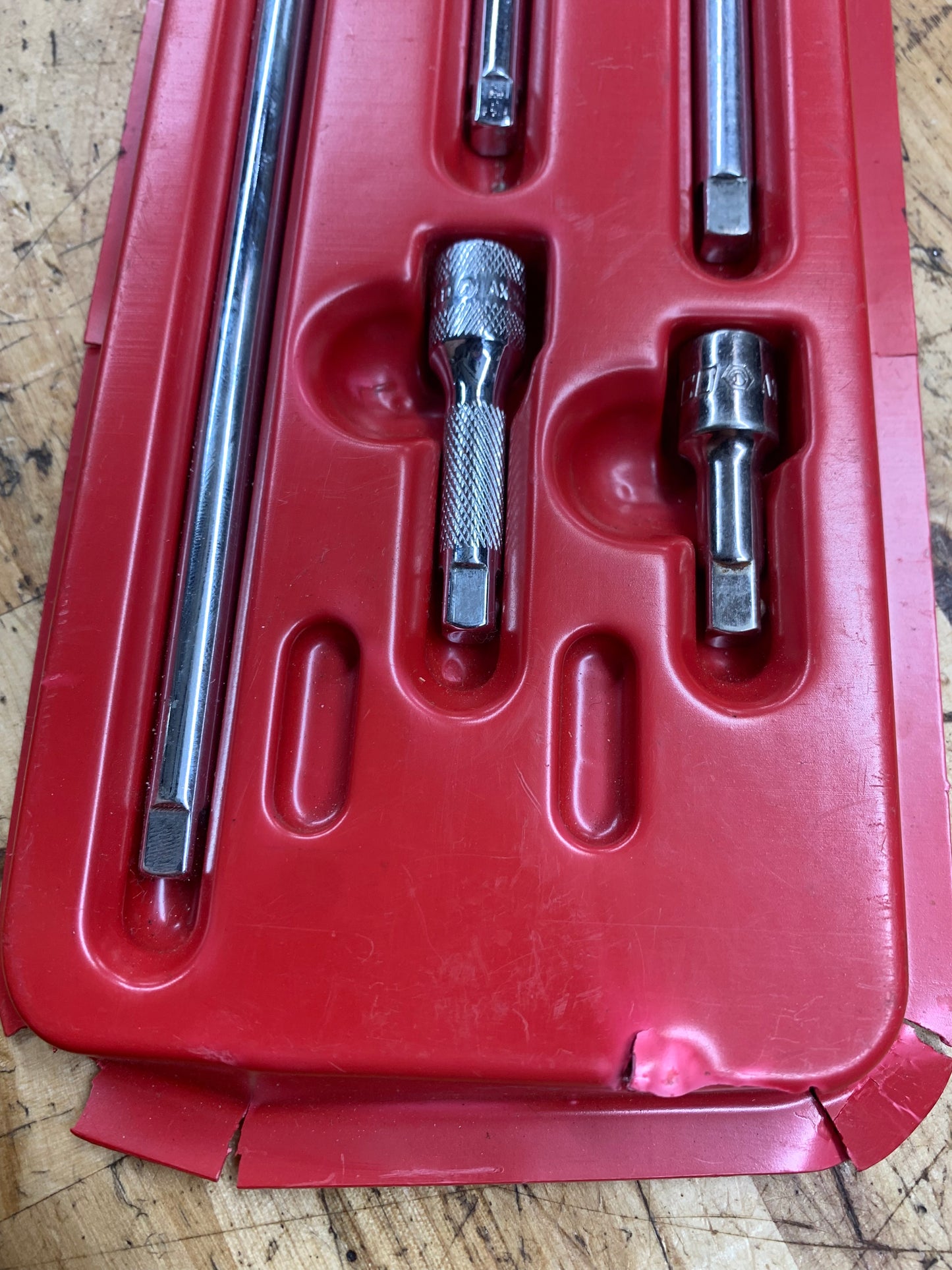 Matco* 1/4” Extension Tray Set 6pc USA SAXK6TA