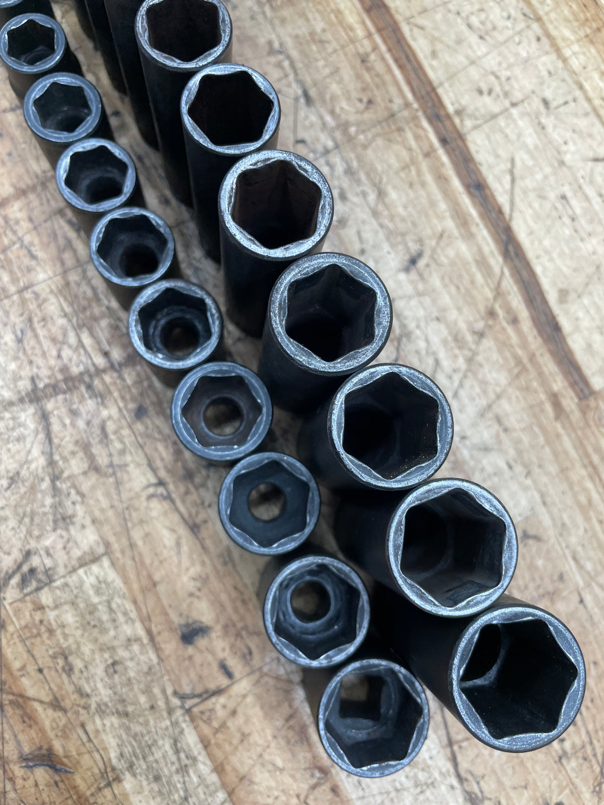 Blue Power 3/8” Metric Impact Deep/Shallow Socket Sets 26pc 7-19mm