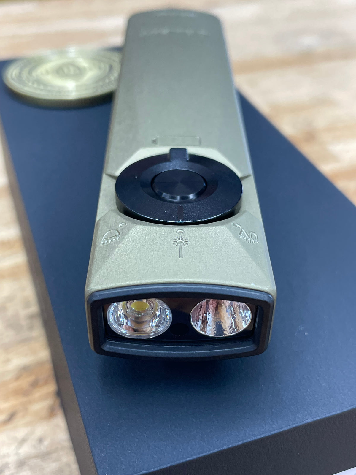 Olight Arkfeld Ultra 3-in-1 EDC Flashlight UV/Laser Olive Green BRAND NEW