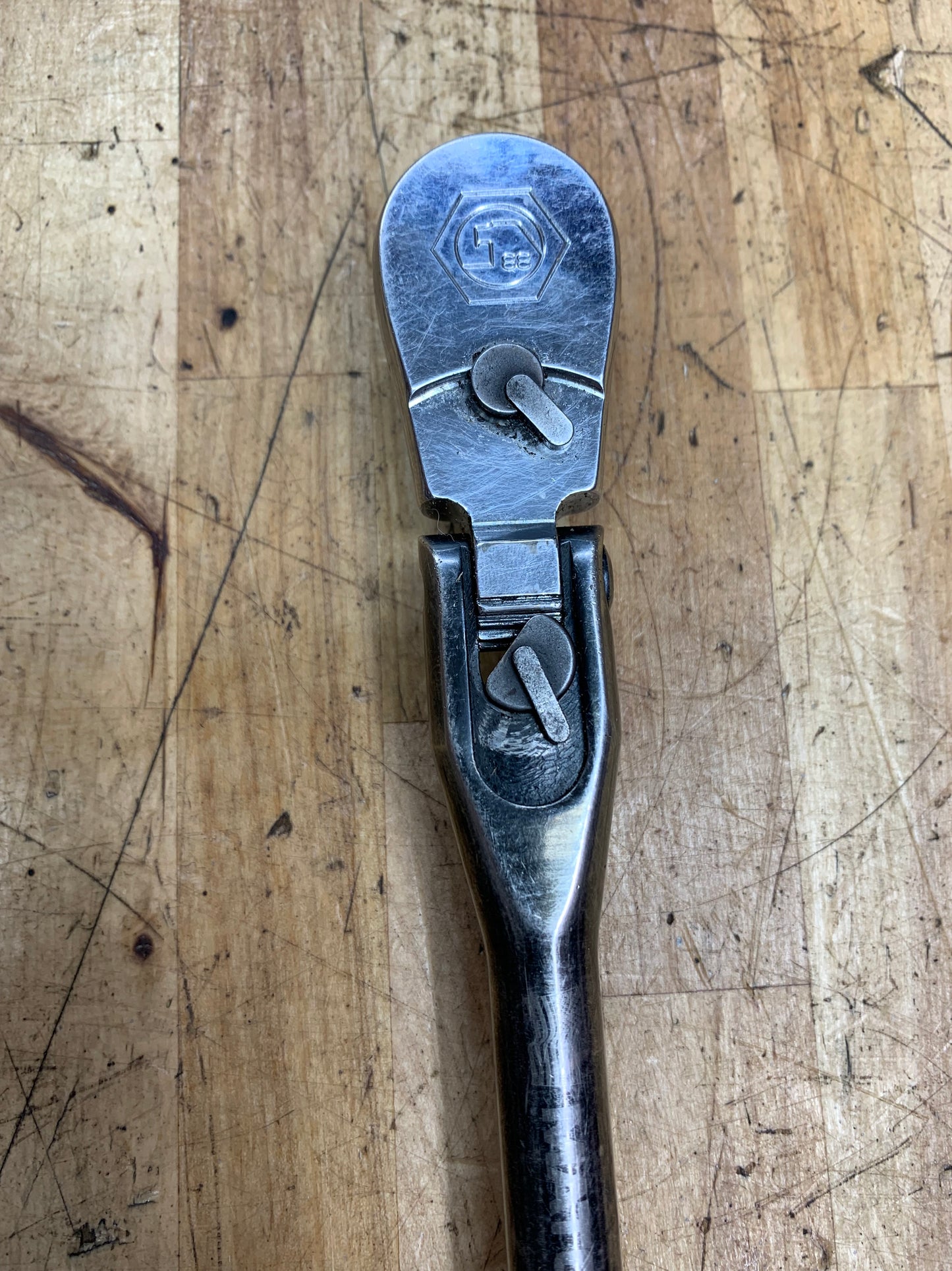 Matco 3/8" Locking Flex Head Ratchet Fine 88 Tooth  Red BFR128BLFR USA