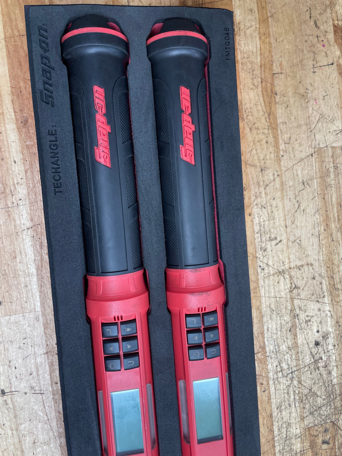 Snap On Techangle 1/2” & 3/8” Torque Wrench Foam Set USA
