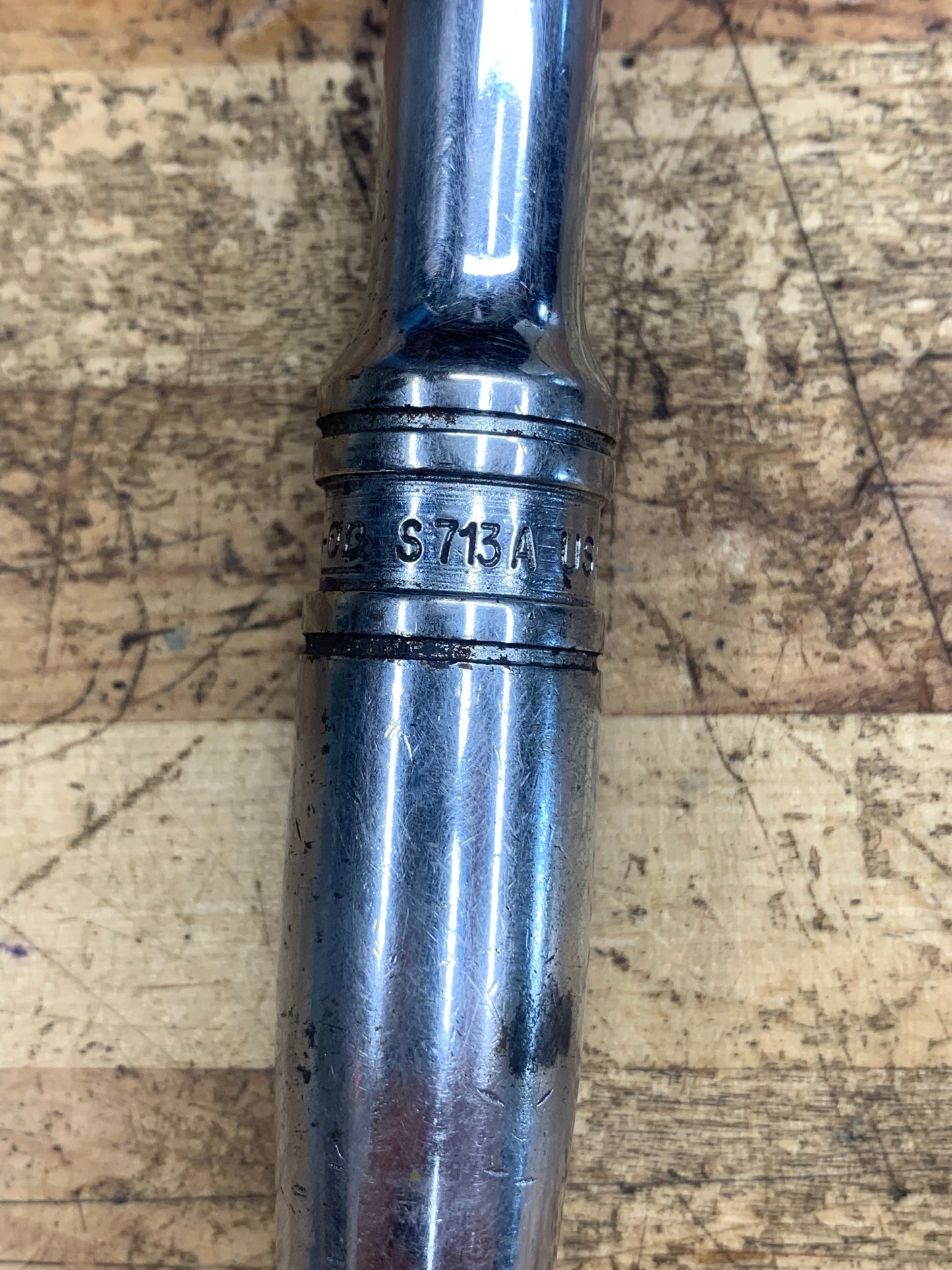Snap On 3/8" Locking Vintage 1982 Ratchet USA S713