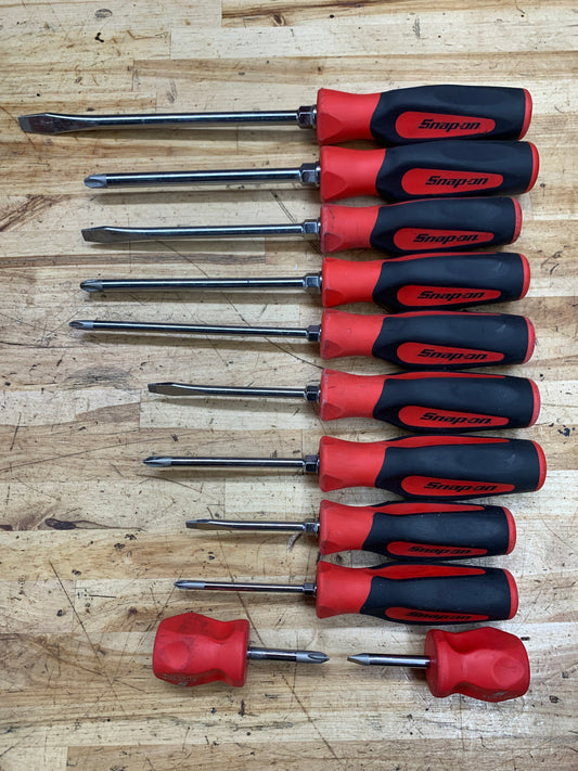 Snap On 11pc Instinct Screwdriver Set USA