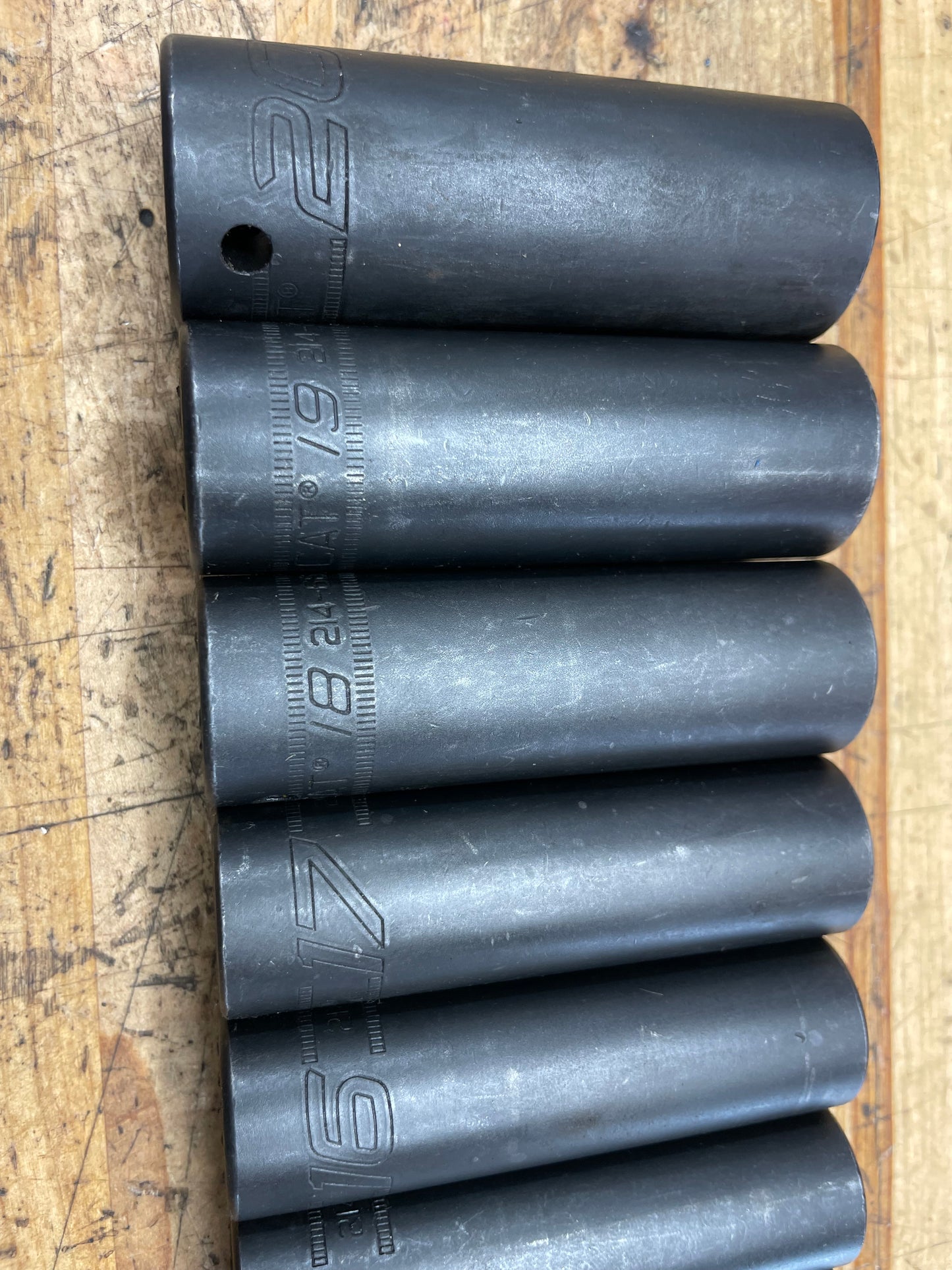 CAT by Snap On 1/2” Metric Deep Impact Socket Set 11pc USA 10-20mm