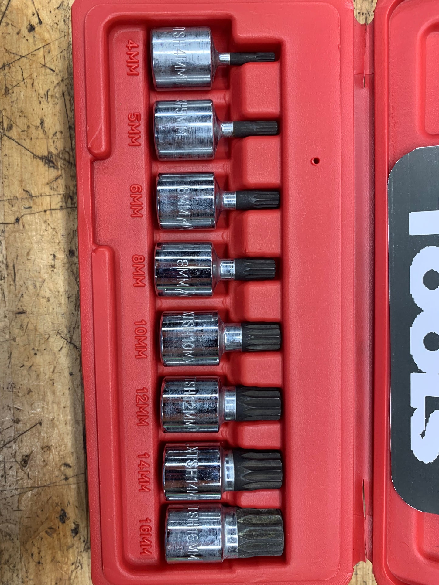Mac Tools 12 Point Bit Socket Set 8pc SXMTS8B
