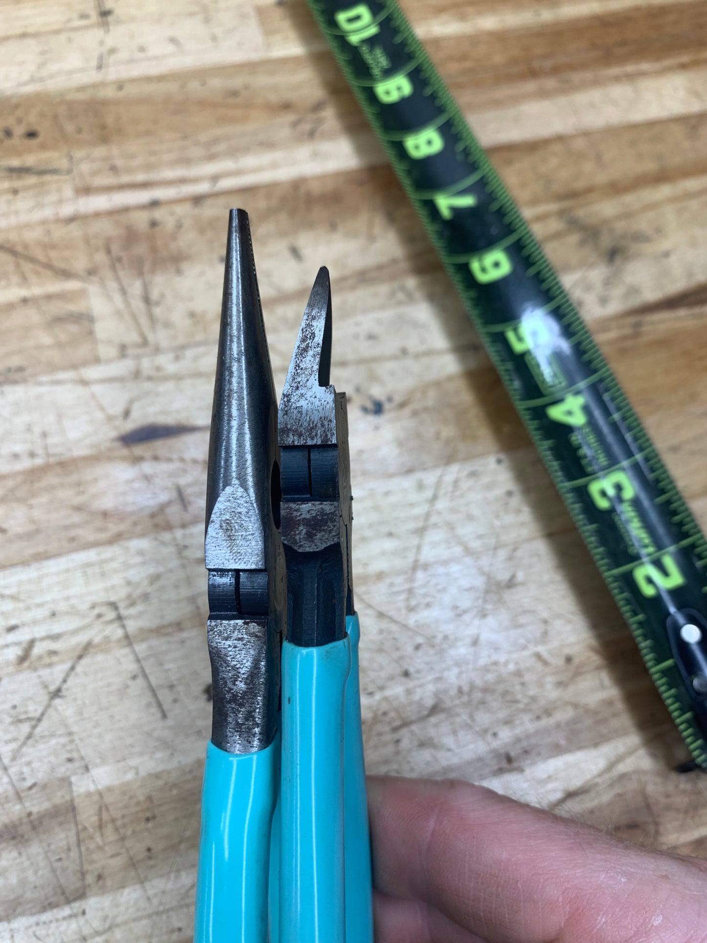 Matco Plier Set: Needlenose and Side Cutters Teal