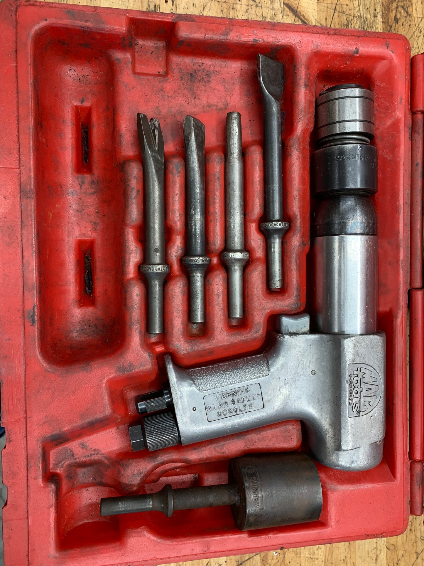 Mac Tools Medium Barrel Air Hammer Kit AH650K