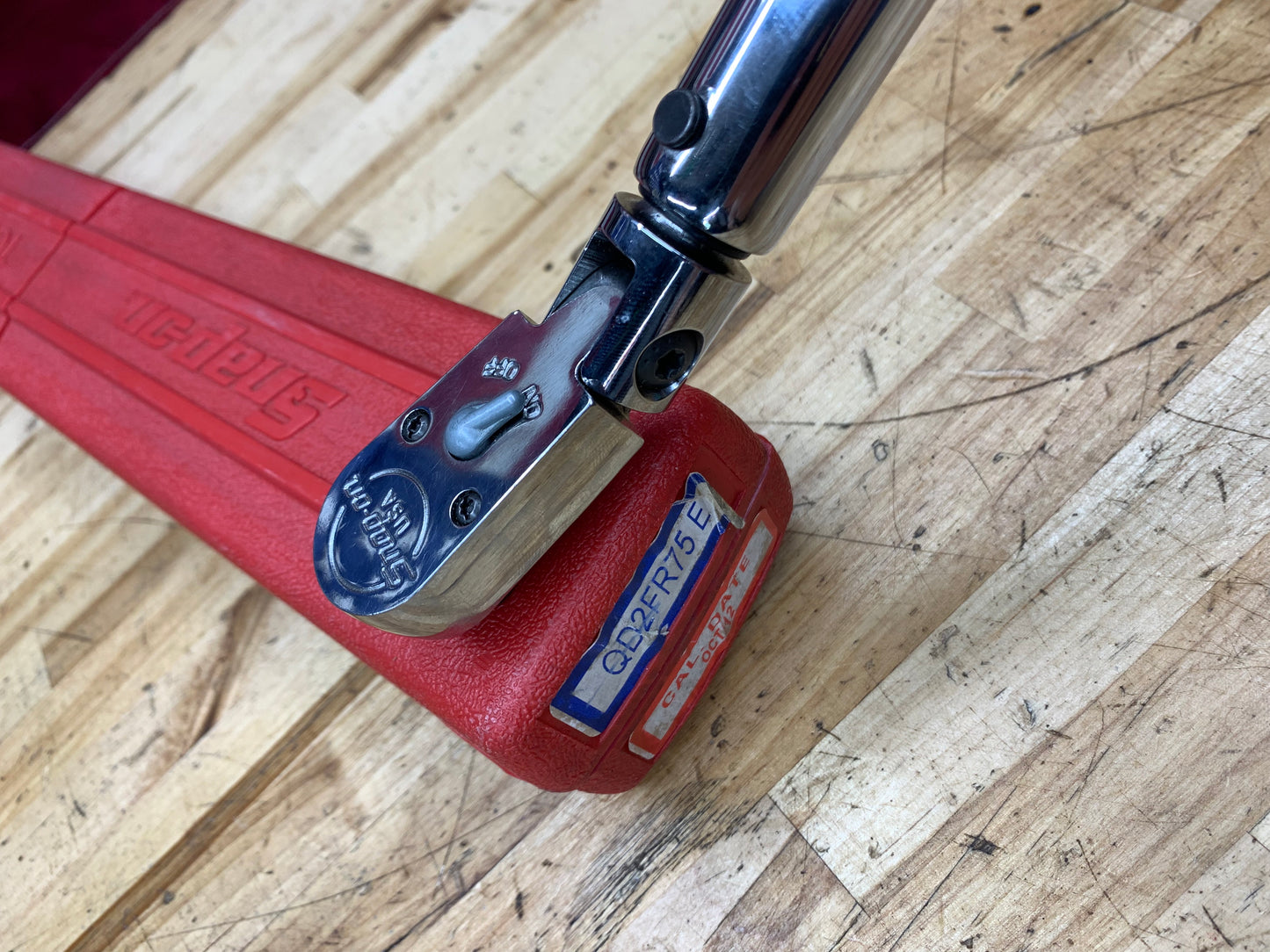 Snap On 3/8” Flex Head Torque wrench 5-75ft.Lb. QD2FR75E USA